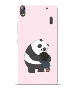Panda Close Hug Lenovo K3 Note Mobile Cover