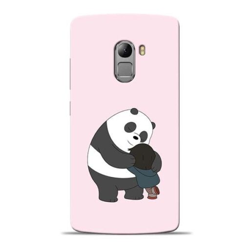 Panda Close Hug Lenovo Vibe K4 Note Mobile Cover
