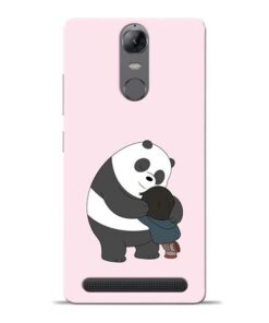 Panda Close Hug Lenovo Vibe K5 Note Mobile Cover