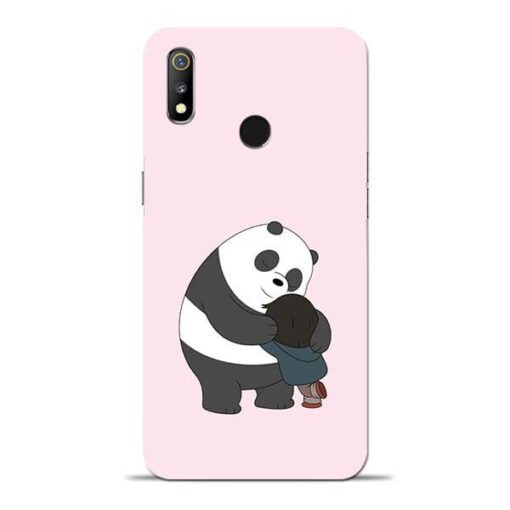 Panda Close Hug Oppo Realme 3 Mobile Cover
