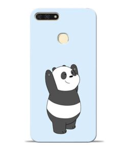 Panda Hands Up Honor 7A Mobile Cover