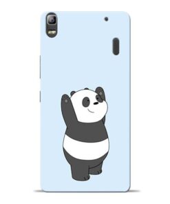 Panda Hands Up Lenovo K3 Note Mobile Cover