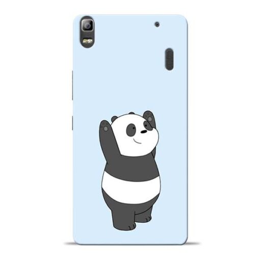 Panda Hands Up Lenovo K3 Note Mobile Cover