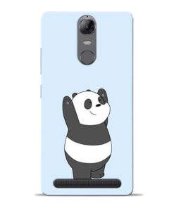 Panda Hands Up Lenovo Vibe K5 Note Mobile Cover