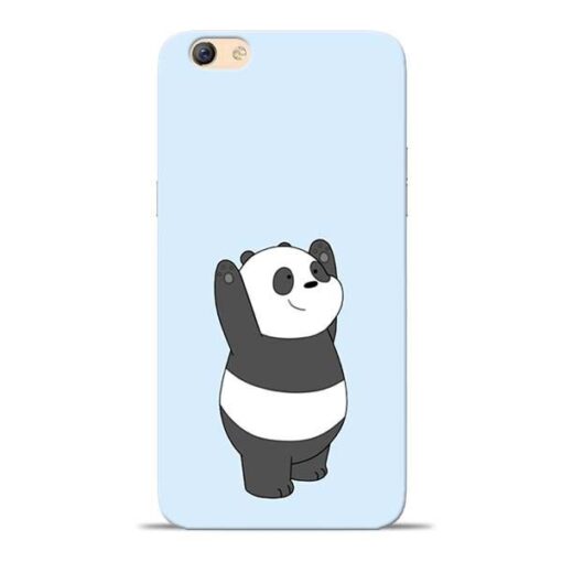 Panda Hands Up Oppo F3 Mobile Cover