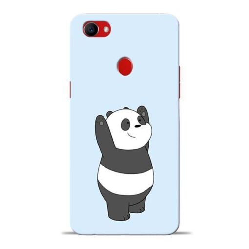 Panda Hands Up Oppo F7 Mobile Cover