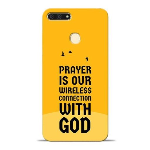 Prayer Is Over Honor 7A Mobile Cover