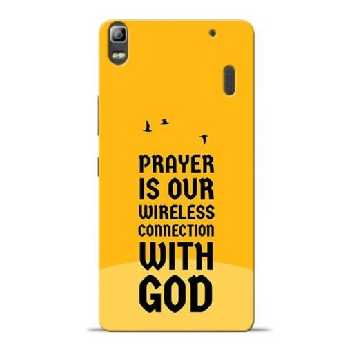 Prayer Is Over Lenovo K3 Note Mobile Cover