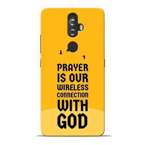 Prayer Is Over Lenovo K8 Plus Mobile Cover