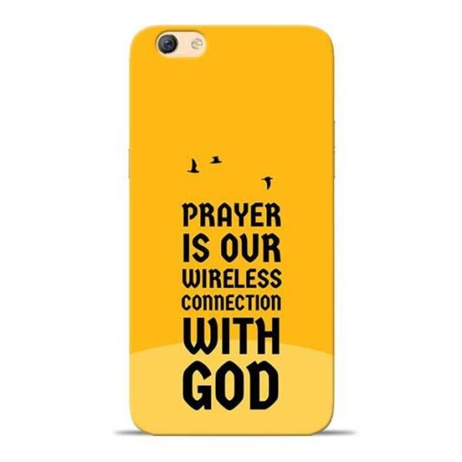 Prayer Is Over Oppo F3 Mobile Cover