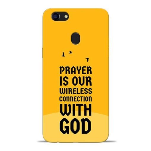 Prayer Is Over Oppo F5 Mobile Cover