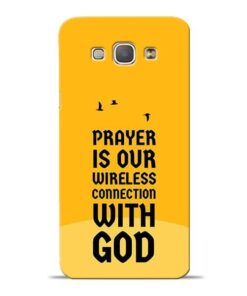 Prayer Is Over Samsung Galaxy A8 2015 Mobile Cover