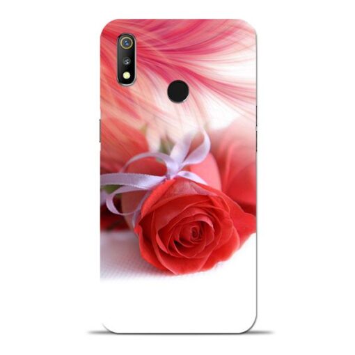 Red Rose Oppo Realme 3 Mobile Cover