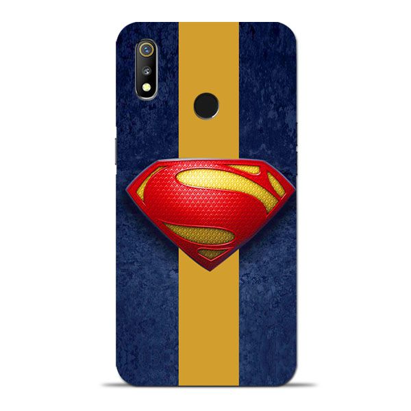 SuperMan Design Oppo Realme 3 Mobile Cover 1 SuperMan Design Oppo Realme 3 Mobile Cover