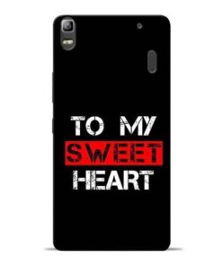 To My Sweet Heart Lenovo K3 Note Mobile Cover