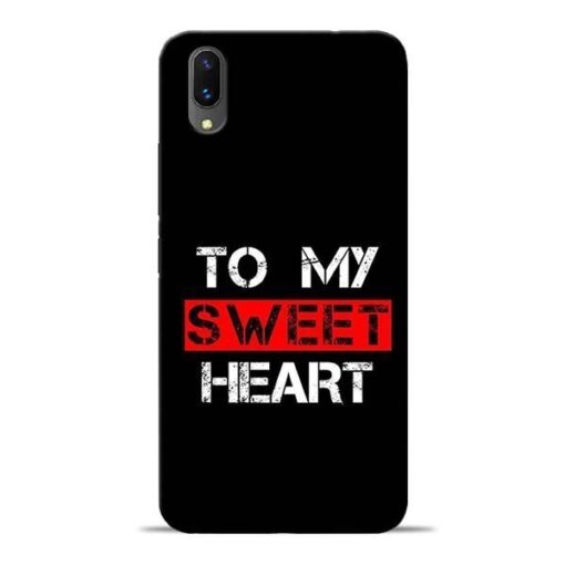 To My Sweet Heart Vivo X21 Mobile Cover