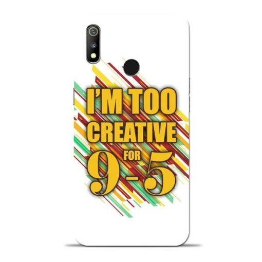 Too Creative Oppo Realme 3 Mobile Cover