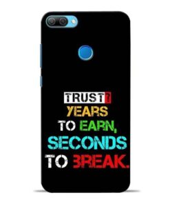 Trust Years To Earn Honor 9N Mobile Cover