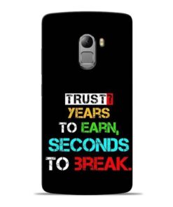 Trust Years To Earn Lenovo Vibe K4 Note Mobile Cover