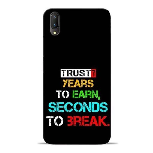 Trust Years To Earn Vivo V11 Pro Mobile Cover