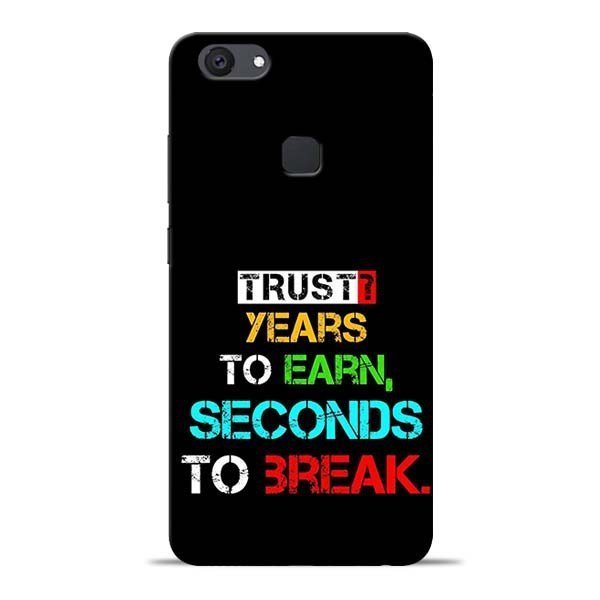 Trust Years To Earn Vivo V7 Plus Mobile Cover 1 Trust Years To Earn Vivo V7 Plus Mobile Cover