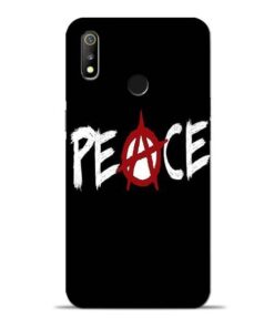 White Peace Oppo Realme 3 Mobile Cover