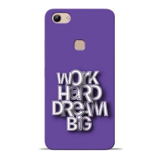 Work Hard Dream Big Vivo Y83 Mobile Cover