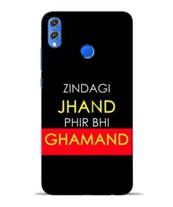 Zindagi Jhand Honor 8X Mobile Cover