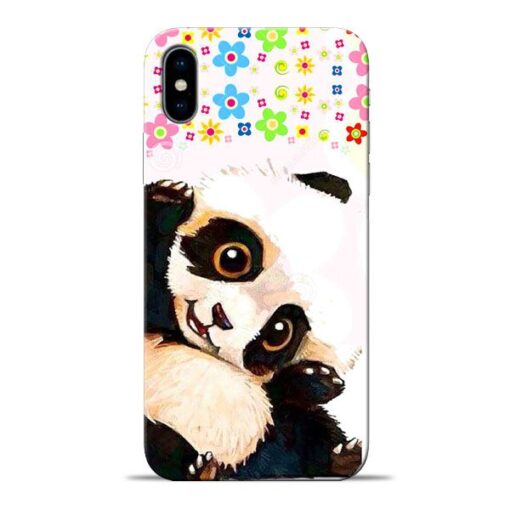 Baby Panda Apple iPhone X Mobile Cover