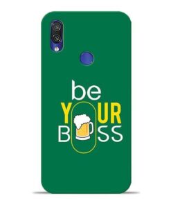 Be Your Boss Xiaomi Redmi Note 7 Pro Mobile Cover