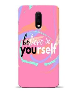 Believe In Oneplus 7 Mobile Cover