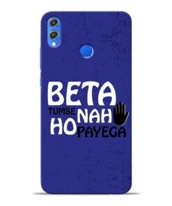 Beta Tumse Na Honor 8X Mobile Cover