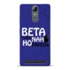 Beta Tumse Na Lenovo K5 Note Mobile Cover