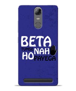 Beta Tumse Na Lenovo K5 Note Mobile Cover