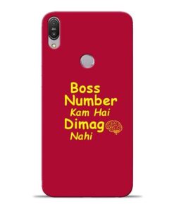 Boss Number Asus Zenfone Max Pro M1 Mobile Cover