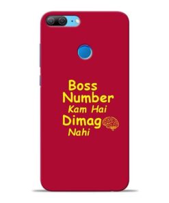 Boss Number Honor 9 Lite Mobile Cover