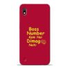 Boss Number Samsung A10 Mobile Cover