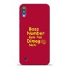 Boss Number Samsung M10 Mobile Cover