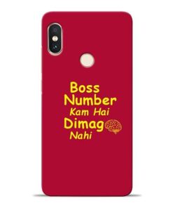 Boss Number Xiaomi Redmi Note 5 Pro Mobile Cover