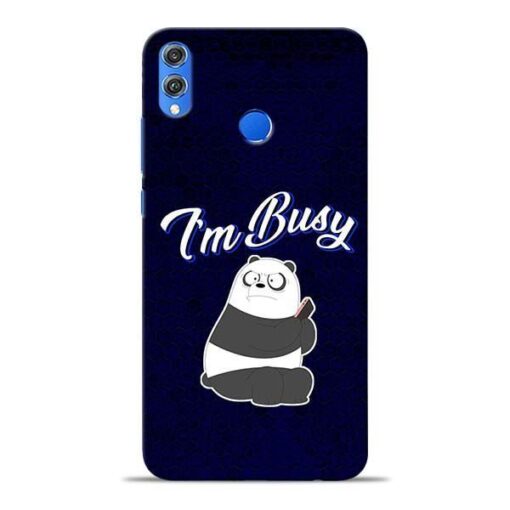 Busy Panda Honor 8X Mobile Cover
