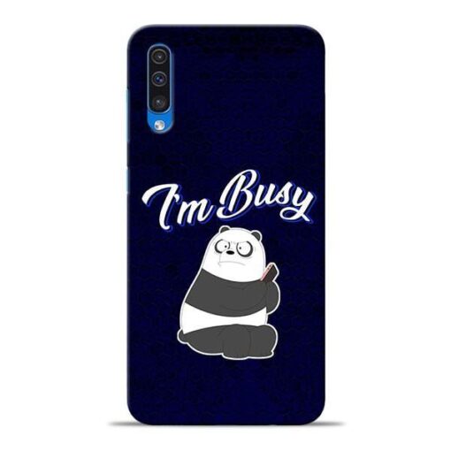 Busy Panda Samsung A50 Mobile Cover