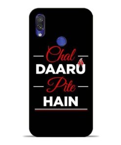 Chal Daru Pite H Xiaomi Redmi Note 7 Pro Mobile Cover
