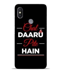 Chal Daru Pite H Xiaomi Redmi Y2 Mobile Cover