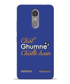 Chal Ghumne Lenovo K6 Power Mobile Cover