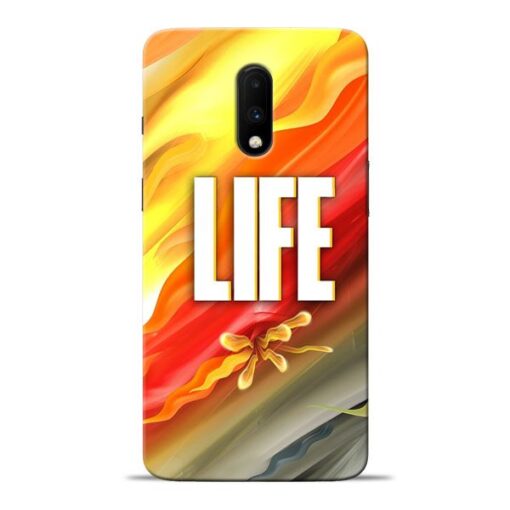 Colorful Life Oneplus 7 Mobile Cover