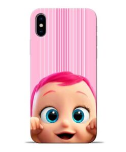 Cute Baby Apple iPhone X Mobile Cover