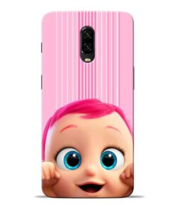Cute Baby Oneplus 6T Mobile Cover