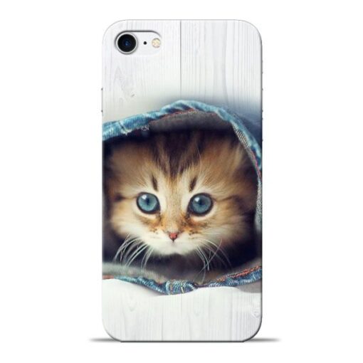 Cute Cat Apple iPhone 8 Mobile Cover