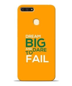 Dare to Fail Honor 7A Mobile Cover
