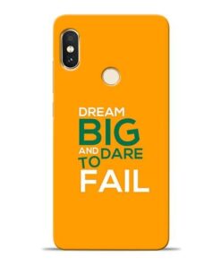 Dare to Fail Xiaomi Redmi Note 5 Pro Mobile Cover